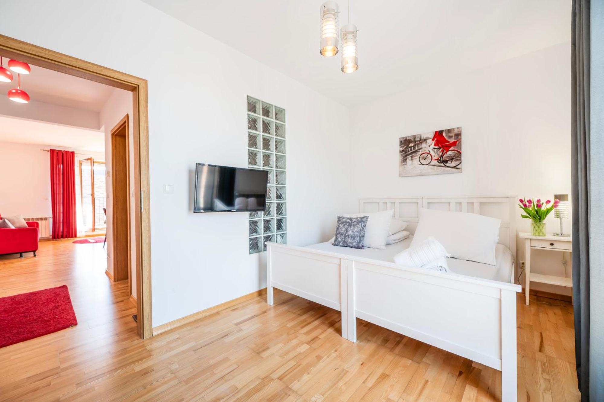 Neapol Parking Gratis Moxy Te&Am Cracow Apartment Krakow Luaran gambar