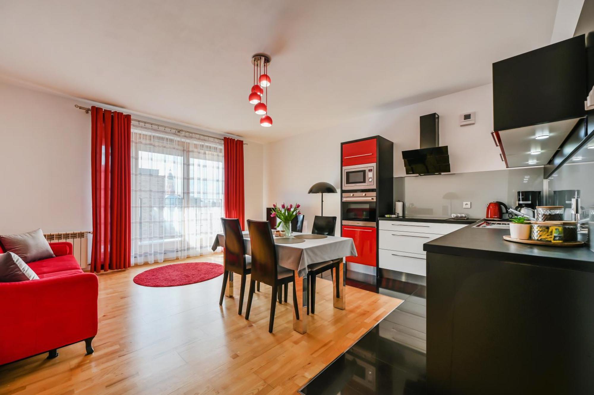 Neapol Parking Gratis Moxy Te&Am Cracow Apartment Krakow Luaran gambar